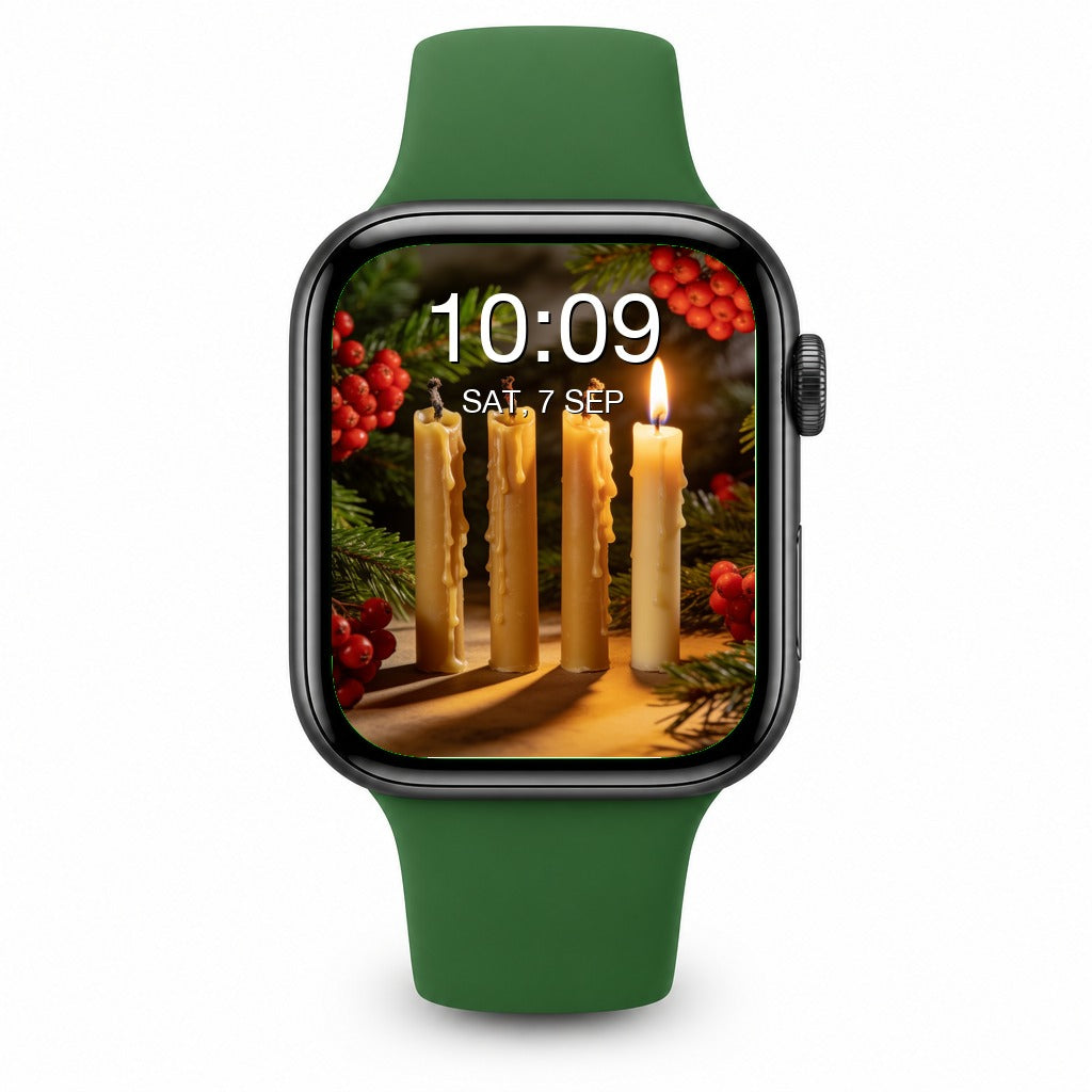 Christmas 2026 Apple Watch Wallpapers - Photorealistic Bundle