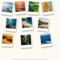 Thumbnail for Summer Beach Apple Watch Wallpapers – Photorealistic Bundle