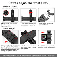 Thumbnail for Premium Stainless Steel Strap for Apple Watch - watchband.direct