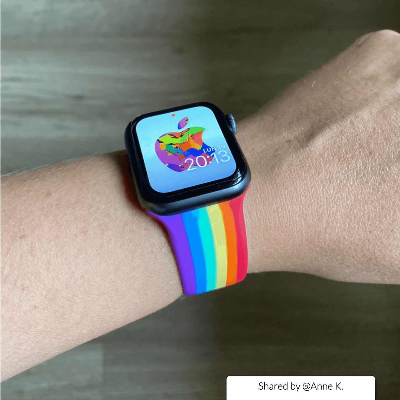 Pride Silicone Apple Watch Strap - watchband.direct