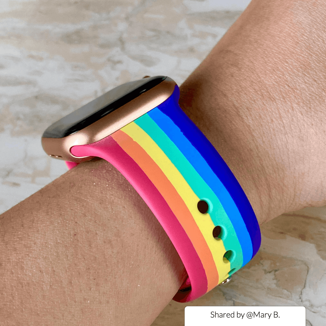 Pride Silicone Apple Watch Strap - watchband.direct