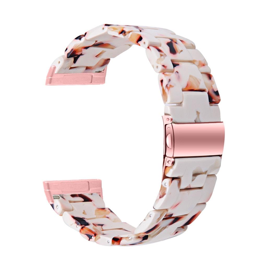 Resin Bracelet Band for Fitbit Versa 3 / 4 / Sense - watchband.direct