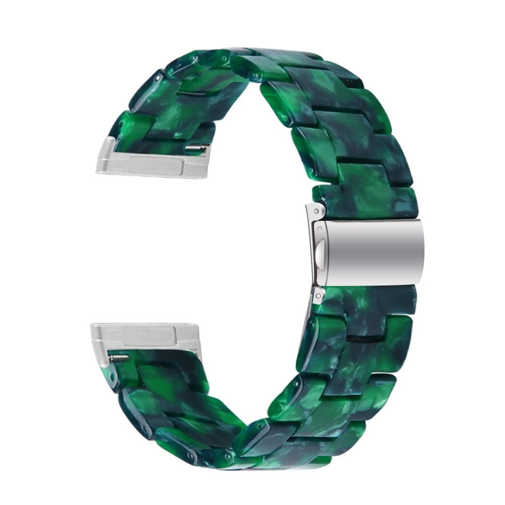 Resin Bracelet Band for Fitbit Versa 3 / 4 / Sense - watchband.direct