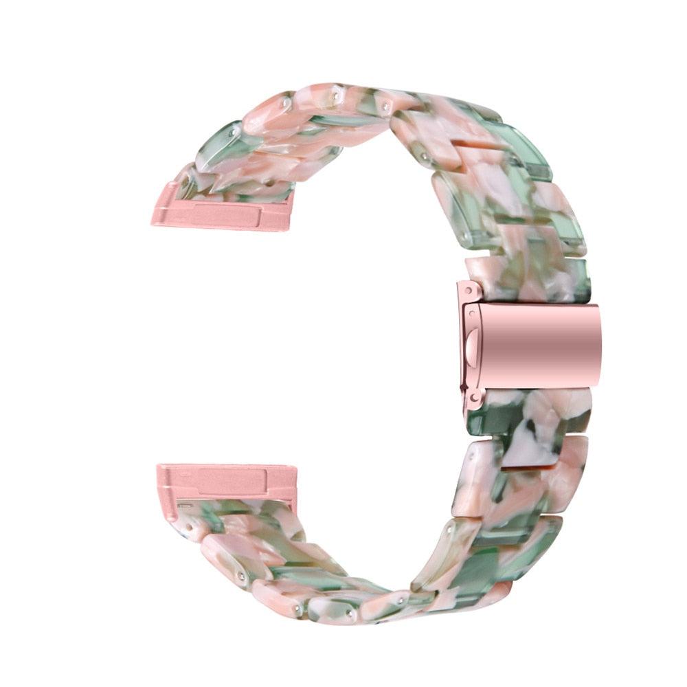 Resin Bracelet Band for Fitbit Versa 3 / 4 / Sense - watchband.direct