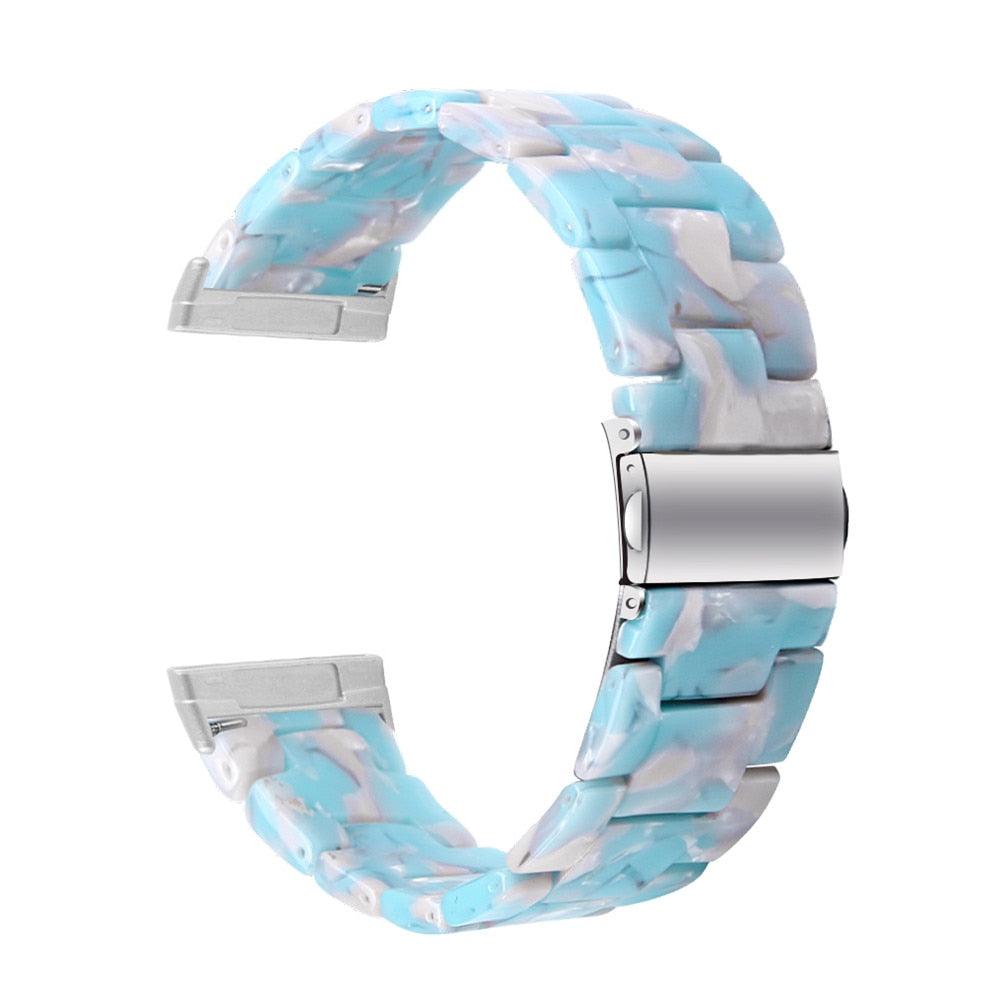 Resin Bracelet Band for Fitbit Versa 3 / 4 / Sense - watchband.direct