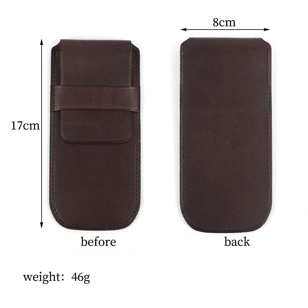 Retro Soft Genuine Leather Watch Box - watchband.direct