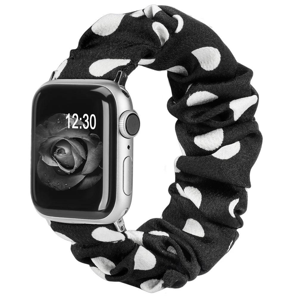 Scrunchie Elastic Watch Straps For Apple Watch - watchband.direct