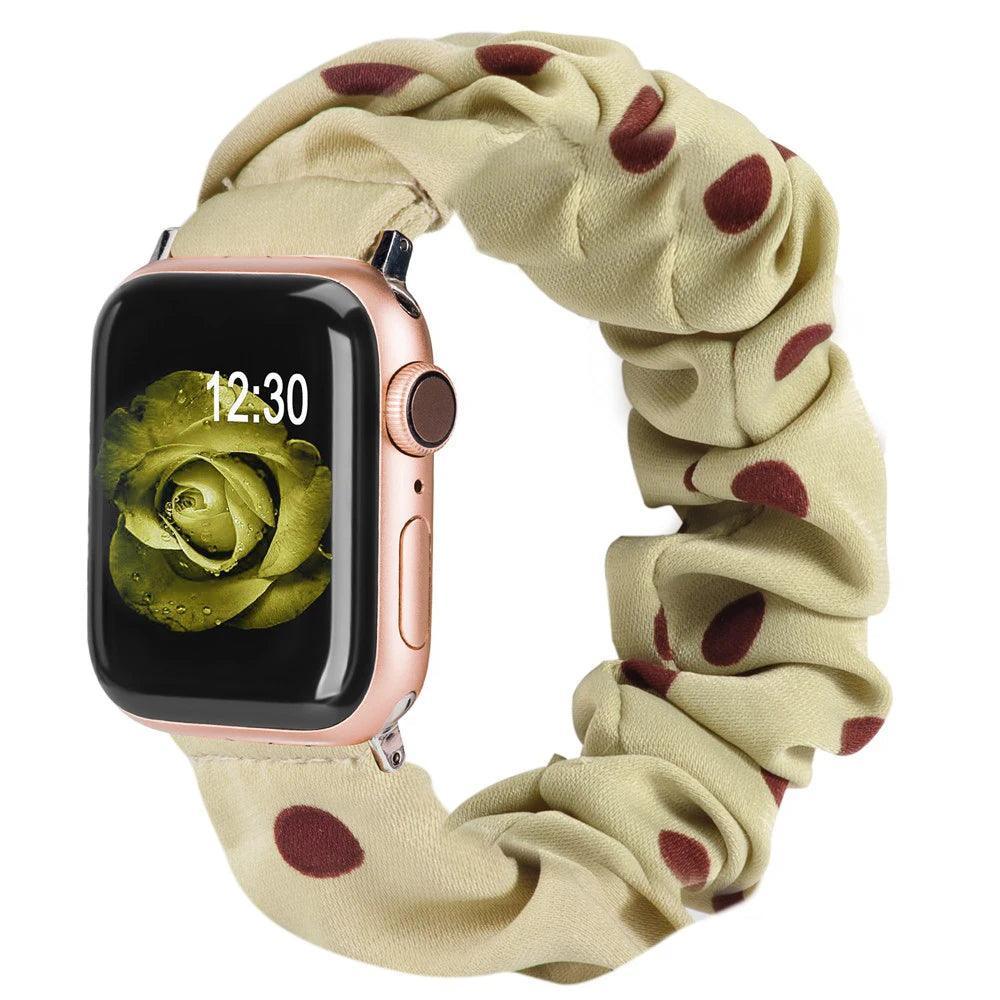 Scrunchie Elastic Watch Straps For Apple Watch - watchband.direct