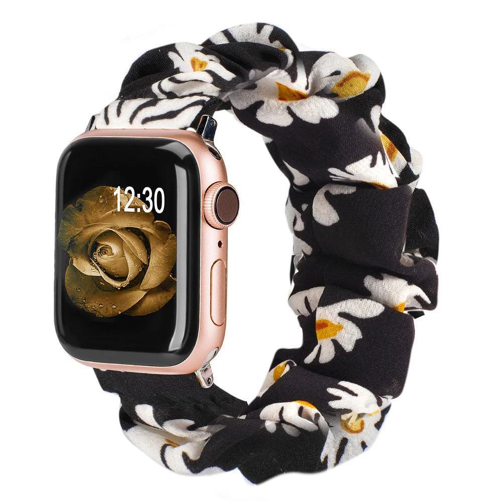 Scrunchie Elastic Watch Straps For Apple Watch - watchband.direct