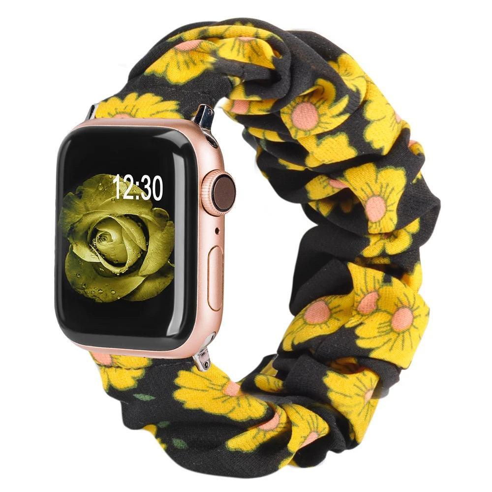 Scrunchie Elastic Watch Straps For Apple Watch - watchband.direct