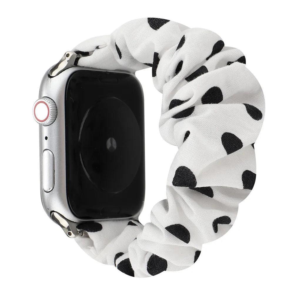 Scrunchie Elastic Watch Straps For Apple Watch - watchband.direct