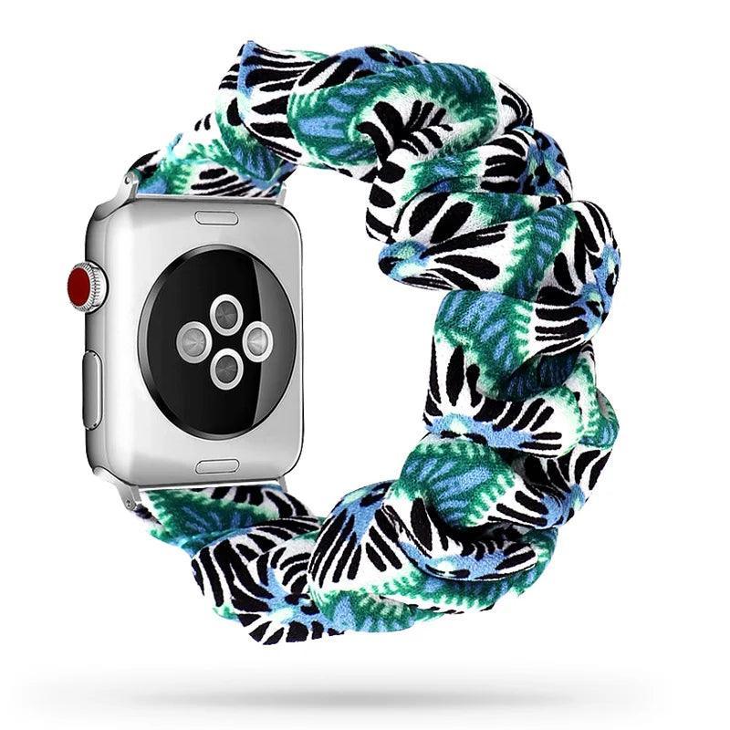 Scrunchie Elastic Watch Straps For Apple Watch - watchband.direct