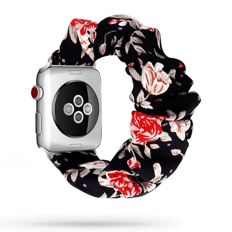 Scrunchie Elastic Watch Straps For Apple Watch - watchband.direct