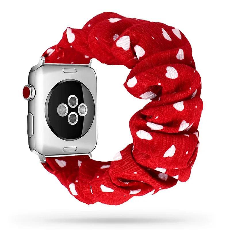 Scrunchie Elastic Watch Straps For Apple Watch - watchband.direct