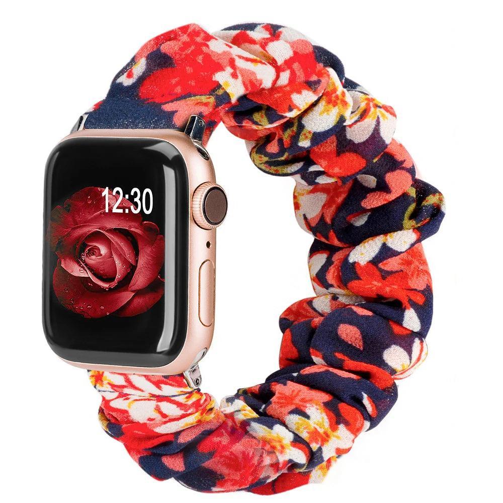 Scrunchie Elastic Watch Straps For Apple Watch - watchband.direct