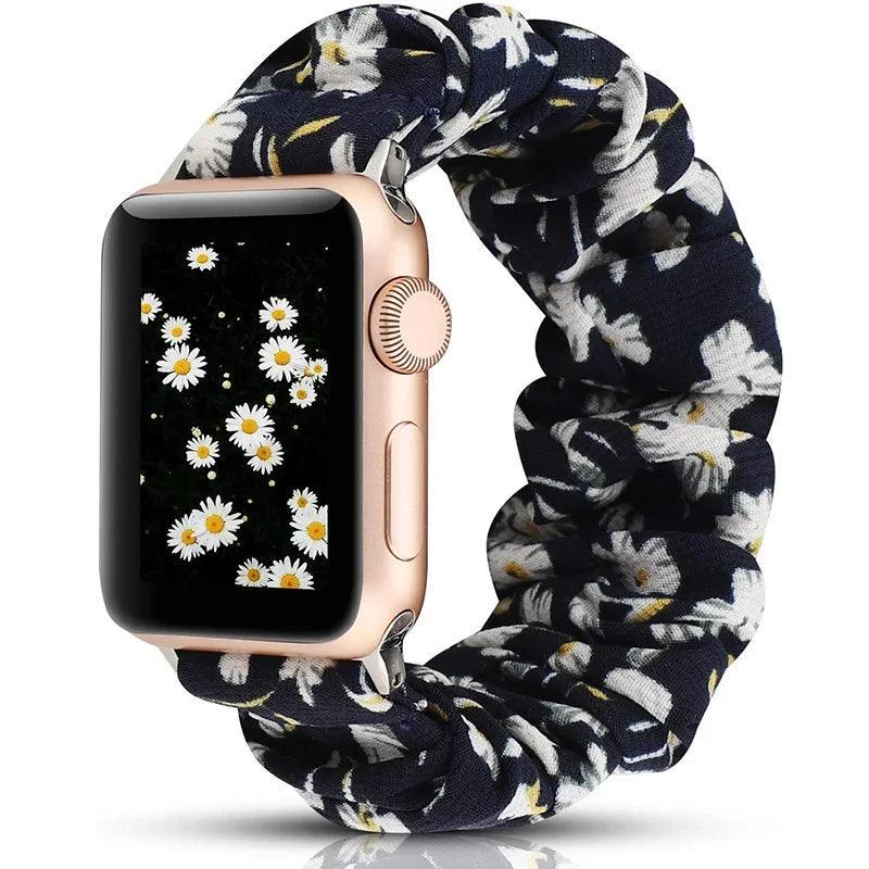 Scrunchie Elastic Watch Straps For Apple Watch - watchband.direct