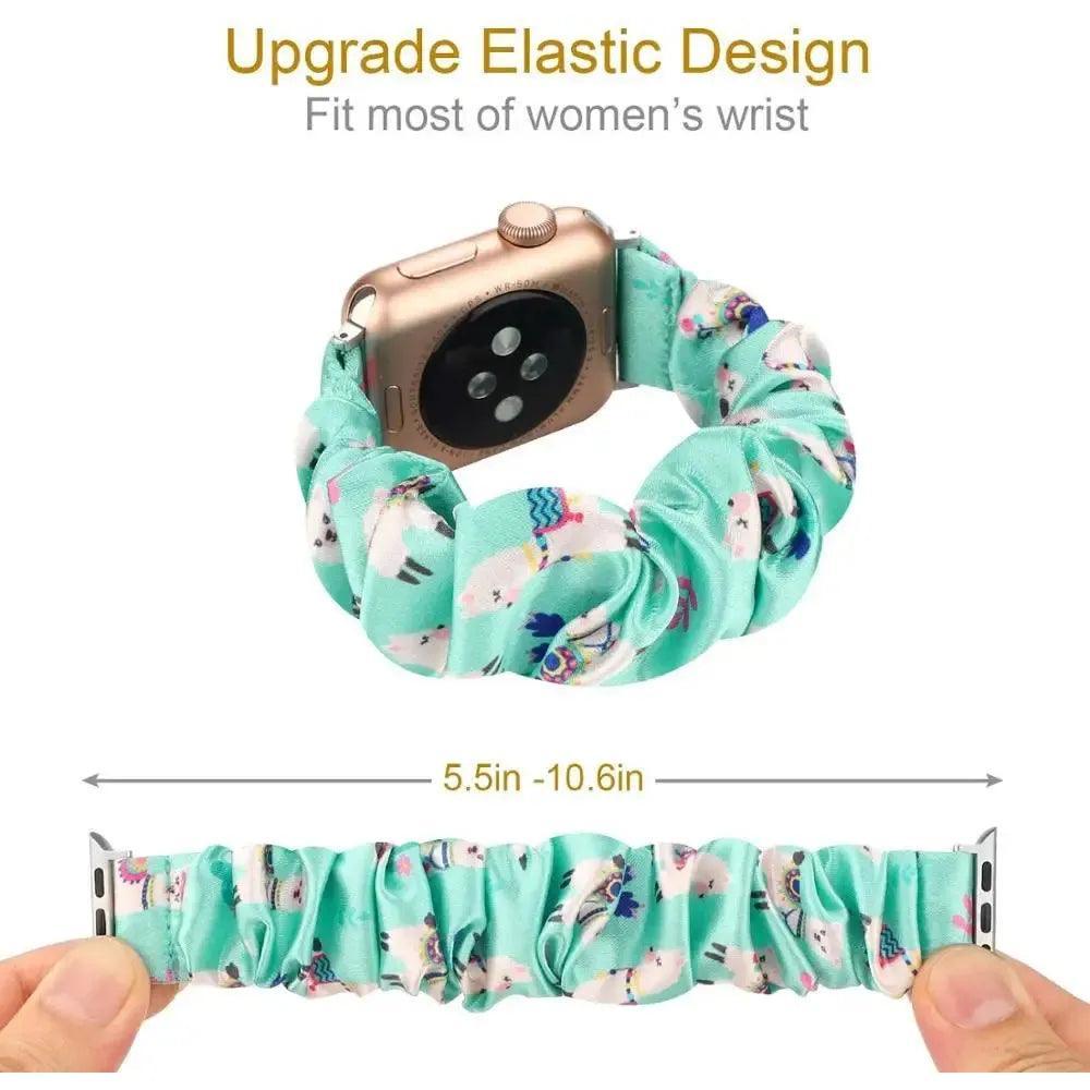 Scrunchie Elastic Watch Straps For Apple Watch - watchband.direct