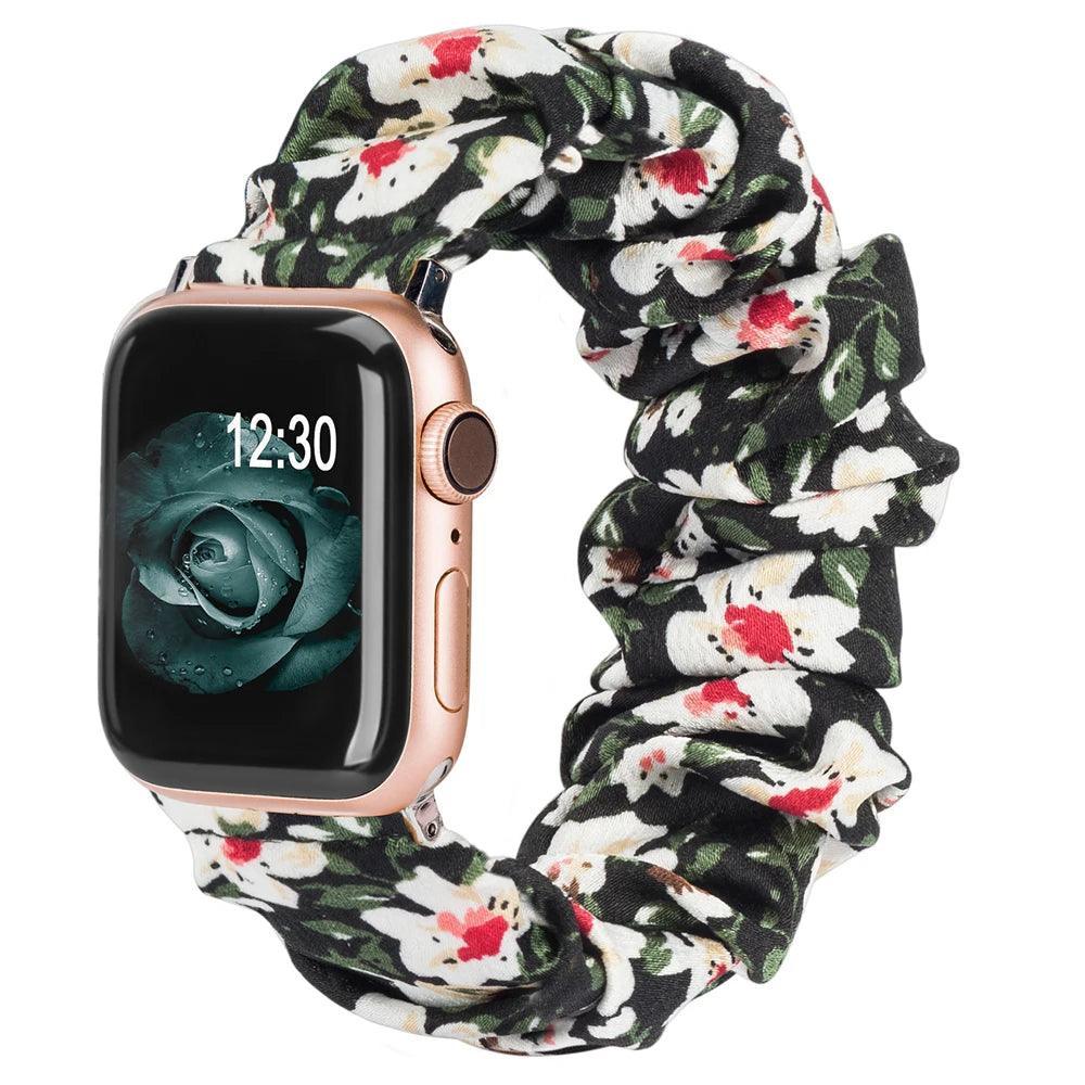 Scrunchie Elastic Watch Straps For Apple Watch - watchband.direct