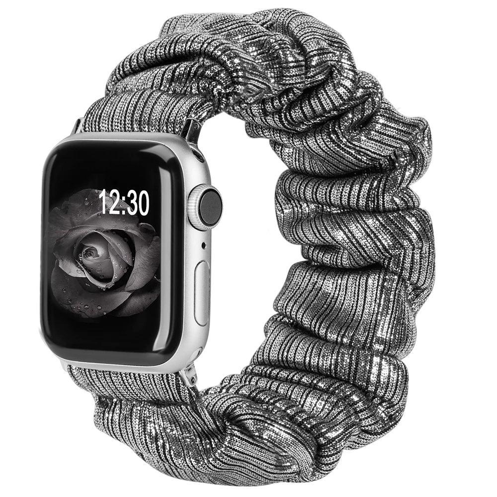 Scrunchie Elastic Watch Straps For Apple Watch - watchband.direct