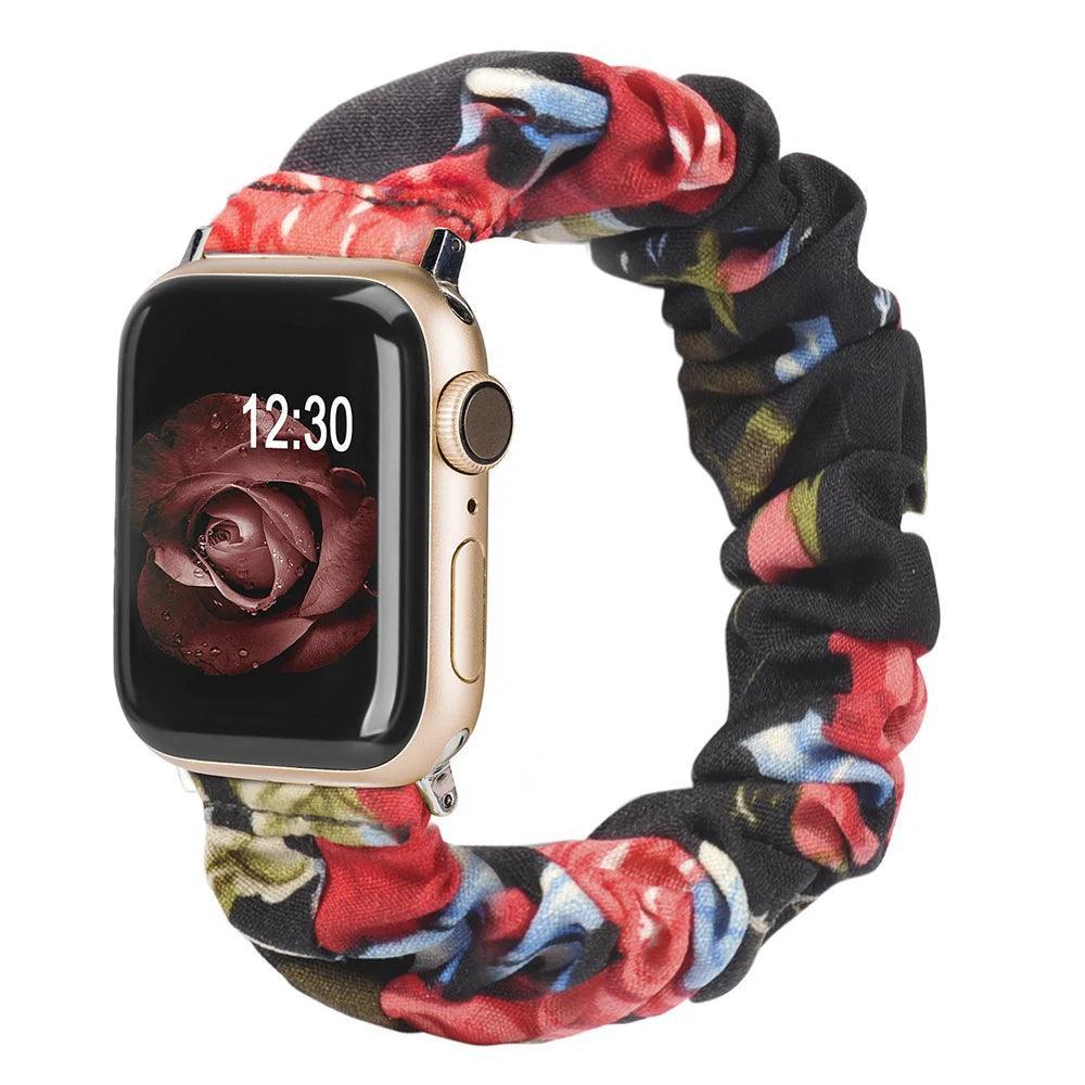 Scrunchie Elastic Watch Straps For Apple Watch - watchband.direct