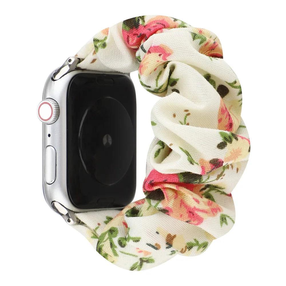 Scrunchie Elastic Watch Straps For Apple Watch - watchband.direct