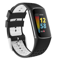 Thumbnail for Silicone Perforated Sports Strap for Fitbit Charge 5 - watchband.direct