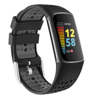 Thumbnail for Silicone Perforated Sports Strap for Fitbit Charge 5 - watchband.direct