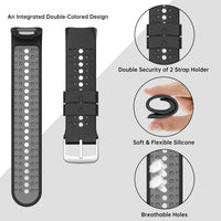 Thumbnail for Silicone Perforated Sports Strap for Fitbit Charge 5 - watchband.direct