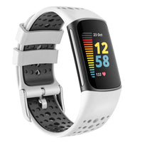 Thumbnail for Silicone Perforated Sports Strap for Fitbit Charge 5 - watchband.direct