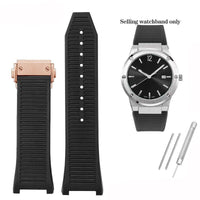 Thumbnail for Silicone Rubber Watchband for Ferragamo F80 Sports Watch - watchband.direct