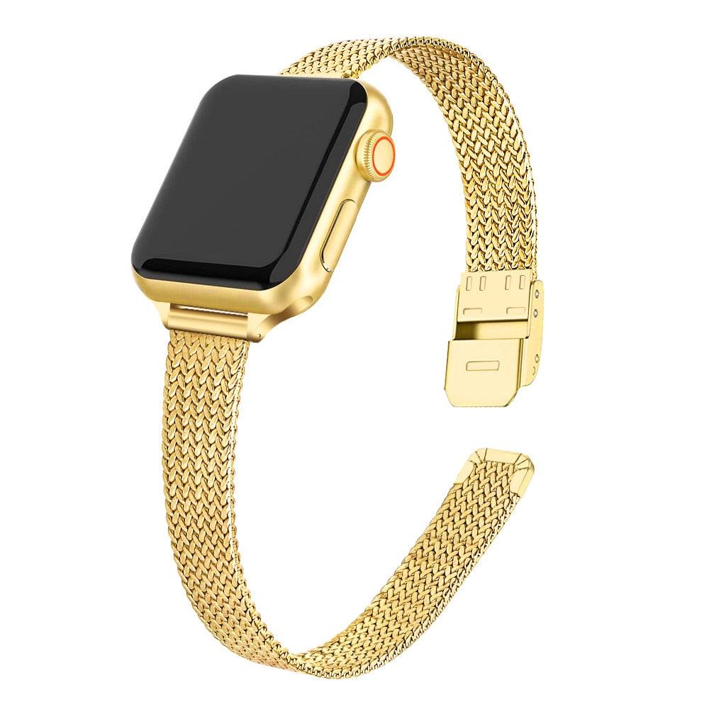 Slim Milanese Loop Strap for Apple Watch - watchband.direct