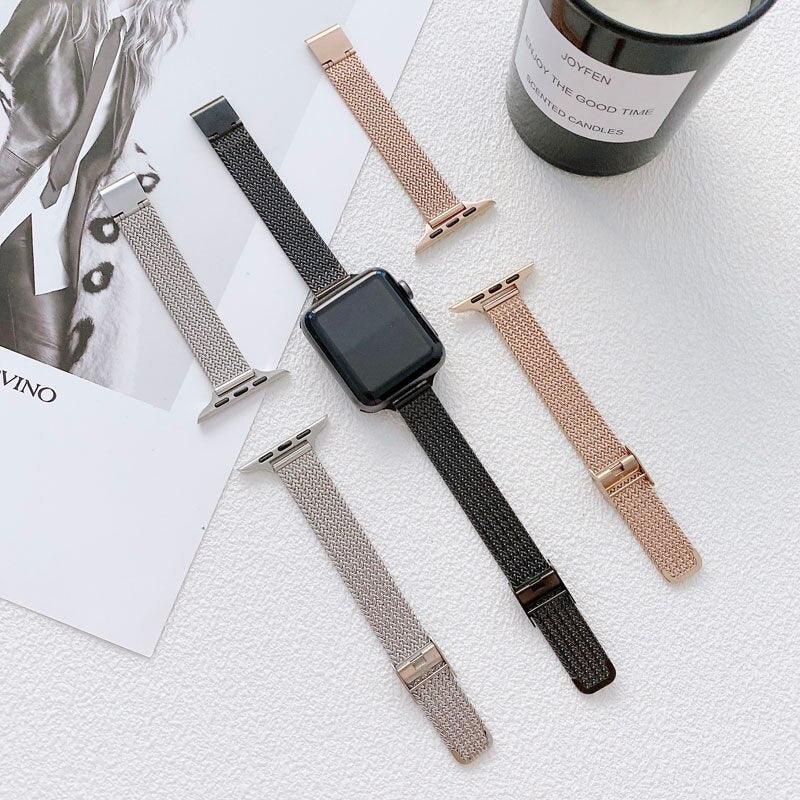 Slim Milanese Loop Strap for Apple Watch - watchband.direct