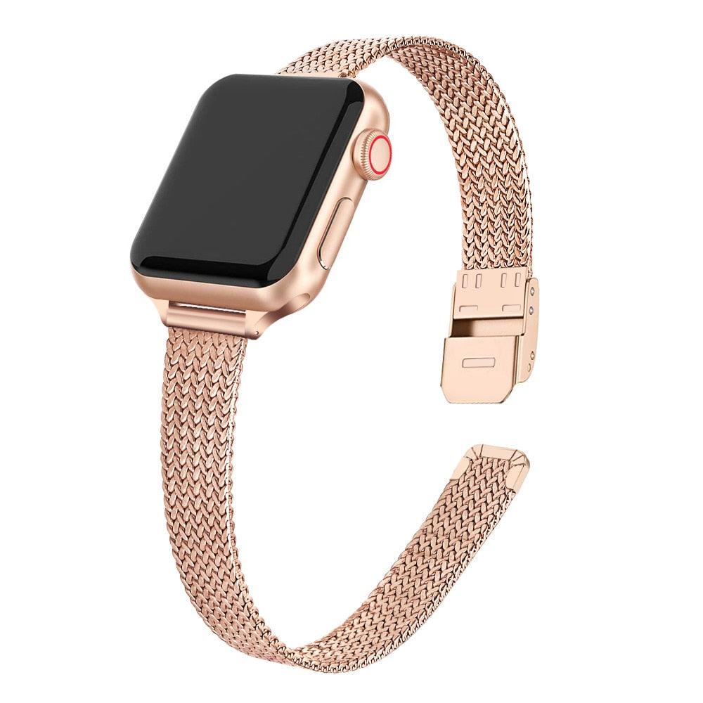 Slim Milanese Loop Strap for Apple Watch - watchband.direct