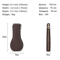 Thumbnail for Soft Cow Leather Watch Travel Box - watchband.direct