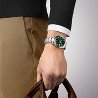 Thumbnail for Tissot Men's Gentleman Auto Swiss Automatic Dress Watch (T1274071109101) - watchband.direct