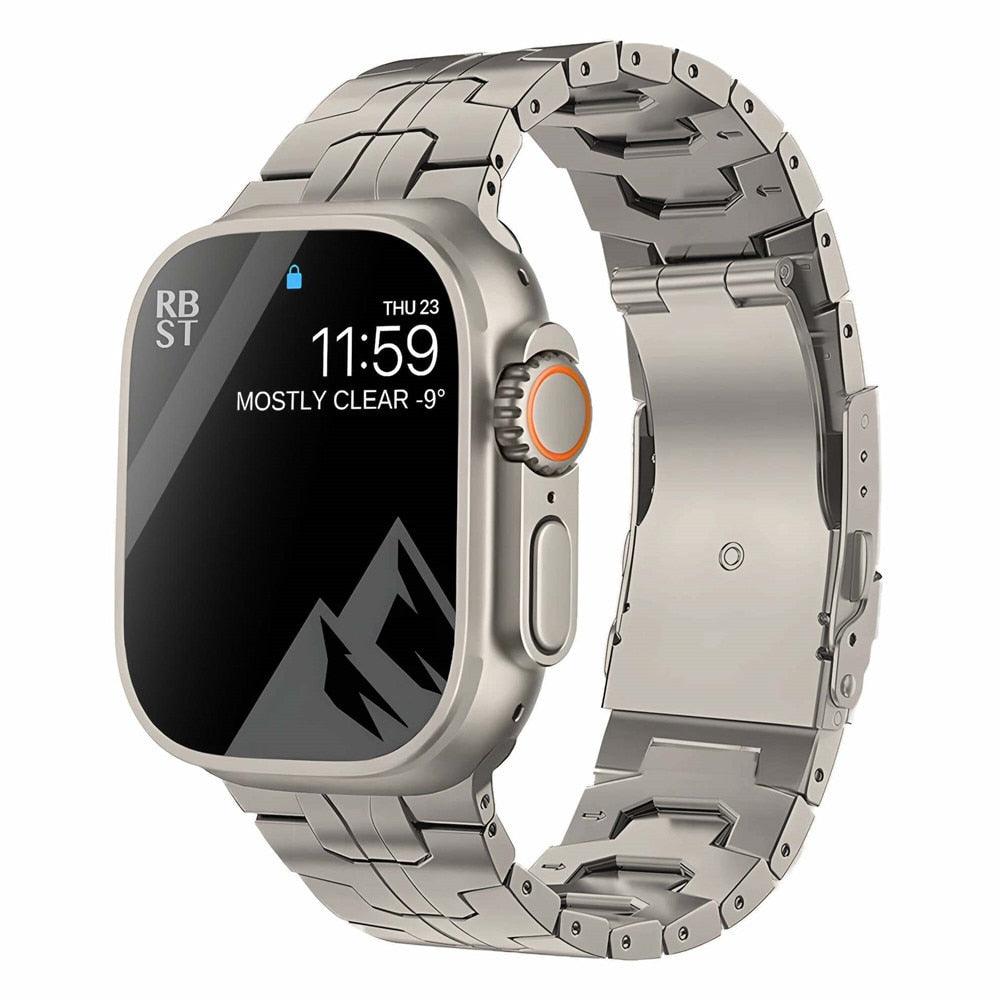 Titanium Metal Strap for Apple Watch - watchband.direct