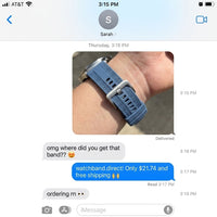 Thumbnail for Official-Style Composite Silicone Band for Huawei Watch GT