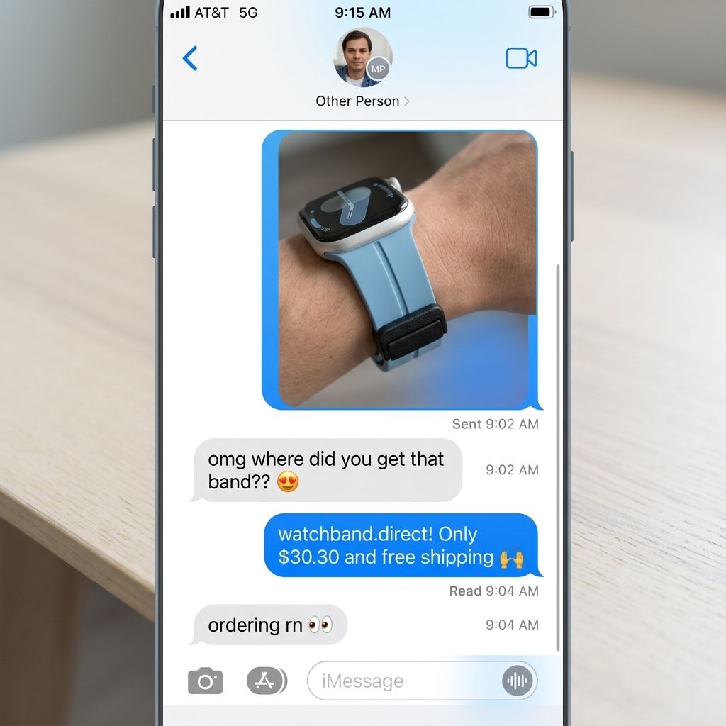 Magnetic Silicone Bracelet for Samsung Galaxy Watch & Classic