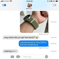 Thumbnail for Velcro Nylon Sport Strap for Samsung Galaxy Watch & Huawei GT