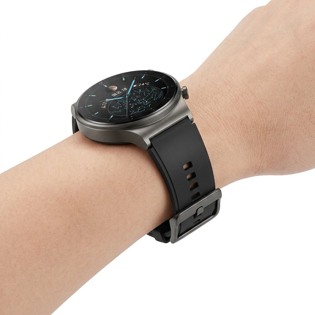 Official-Style Silicone Strap for Huawei Watch GT & Watch 4
