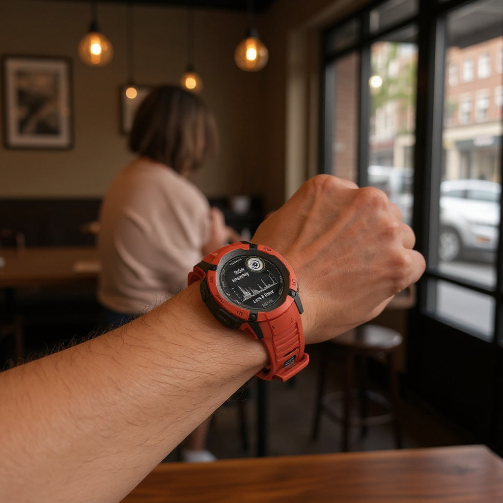 No-Gap Silicone Strap for Garmin Instinct 2X Solar