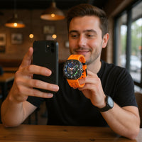 Thumbnail for Marine Silicone Strap for Samsung Galaxy Watch Ultra