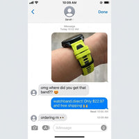 Thumbnail for Universal Sport Silicone Strap for Garmin Forerunner, Vivoactive & Venu
