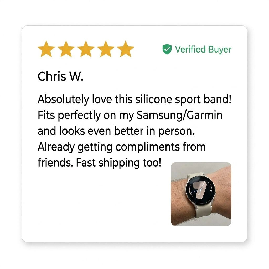 Silicone Sport Bracelet for Samsung Galaxy Watch