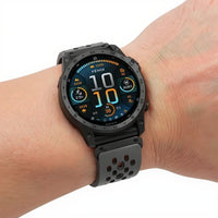 Thumbnail for QuickFit Silicone Sport Strap for Garmin Fenix, Tactix & Forerunner