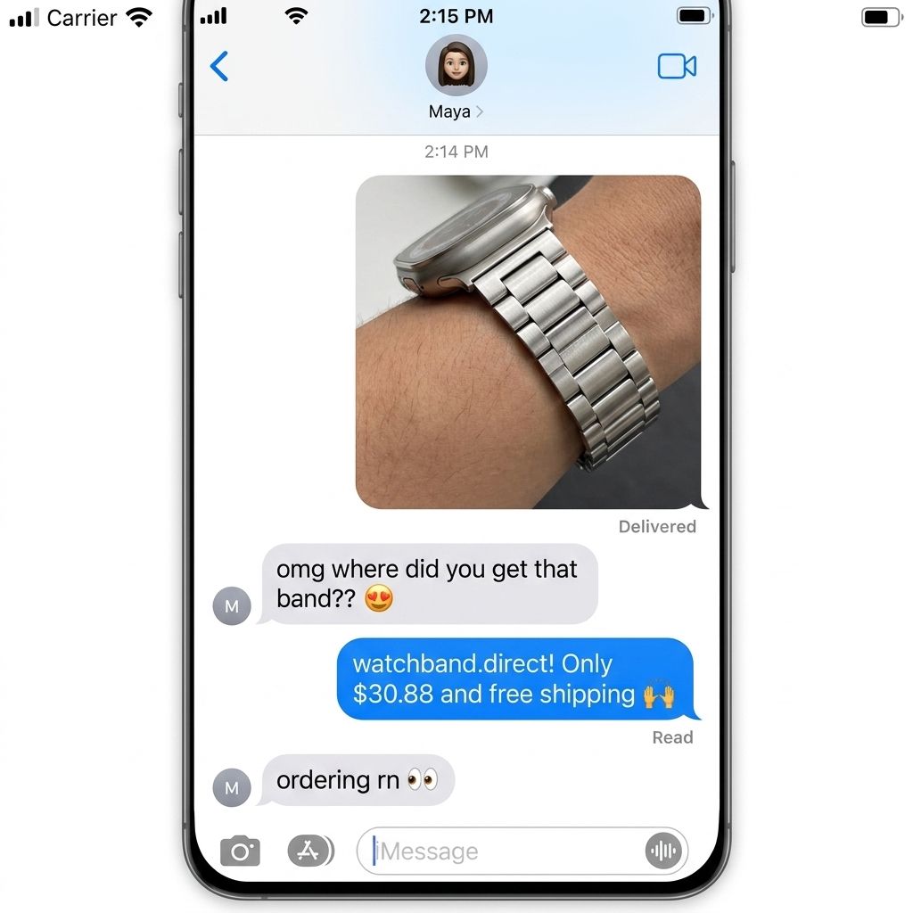 Stainless Steel Bracelet for Samsung Galaxy Watch 8 & Classic