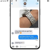 Thumbnail for Stainless Steel Bracelet for Samsung Galaxy Watch 8 & Classic