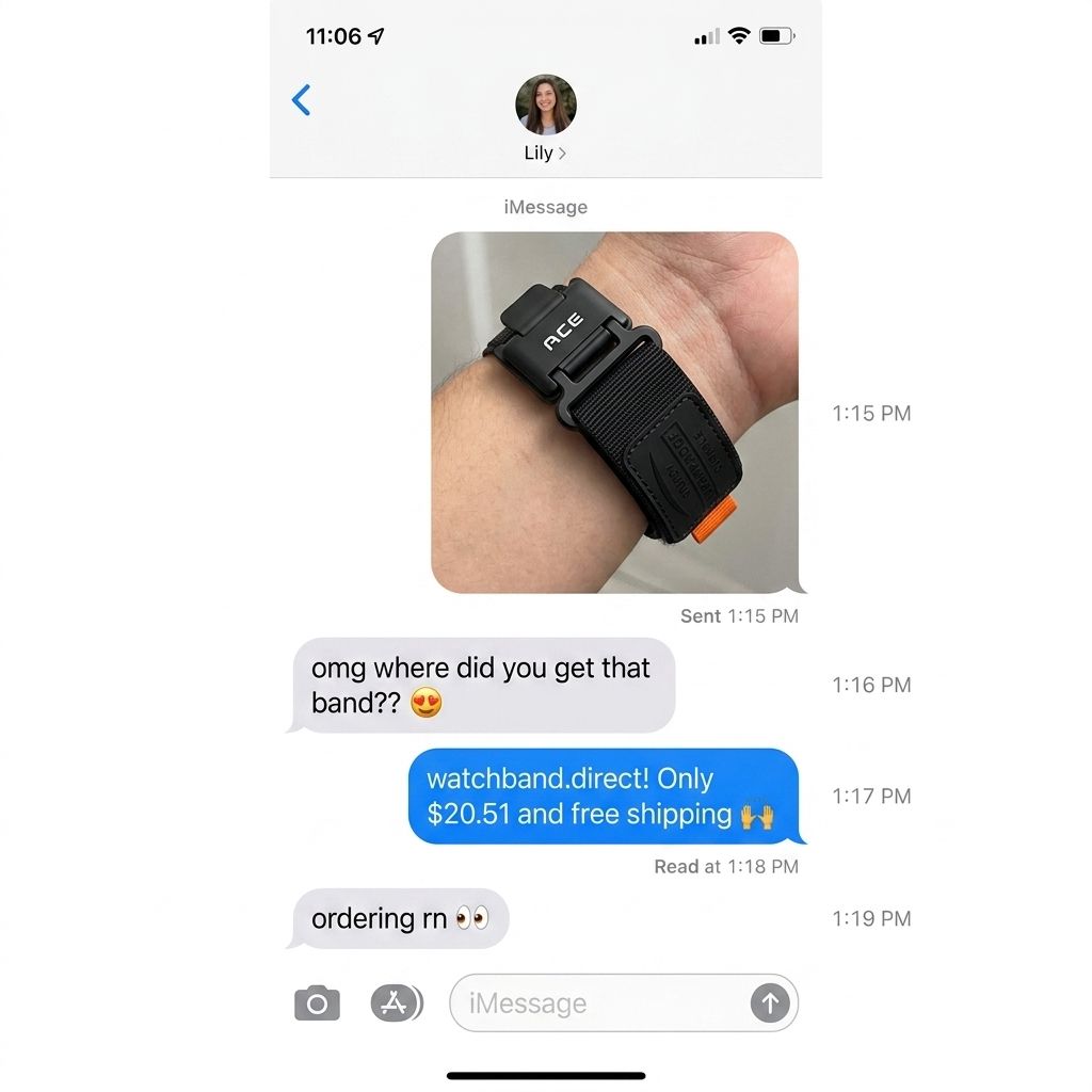 Magnetic Buckle Nylon Loop for Samsung Galaxy Watch & Huawei GT