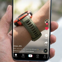 Thumbnail for No-Gap Silicone Strap for Garmin Instinct 2X Solar