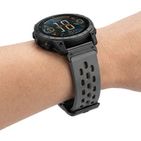 Thumbnail for QuickFit Silicone Sport Strap for Garmin Fenix, Tactix & Forerunner